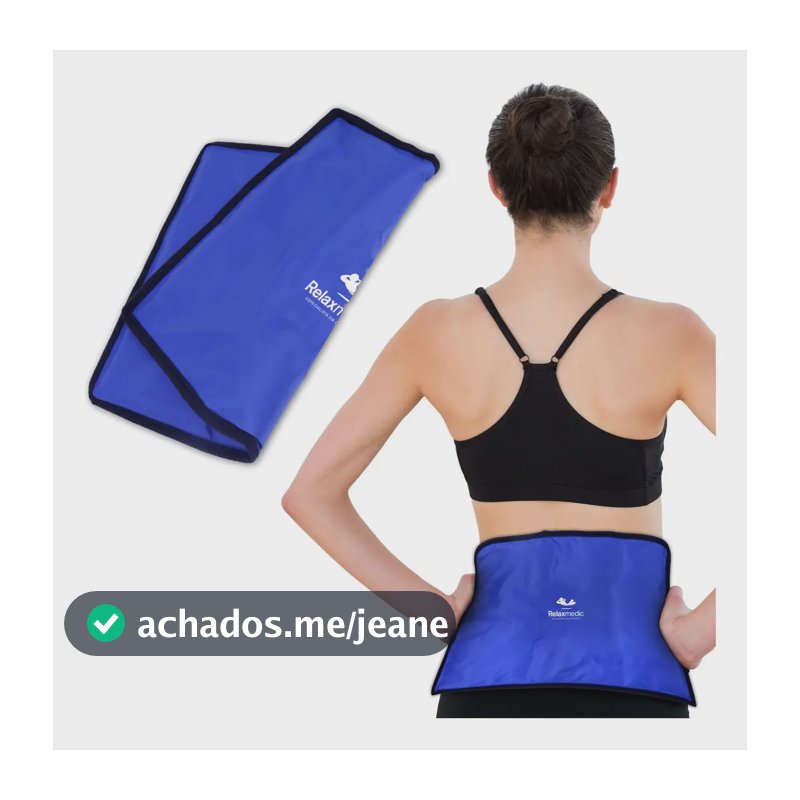 Bolsa Térmica Gel Mat Alívio De Dor Quente E Frio Relaxmedic