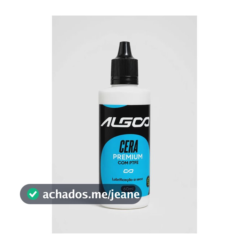 Óleo Lubrificante Corrente Bike Algoo Lube Cera 60ml Premium