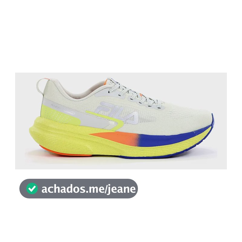 Tênis Fila Racer Fastpace Têxtil Verde 38 Br