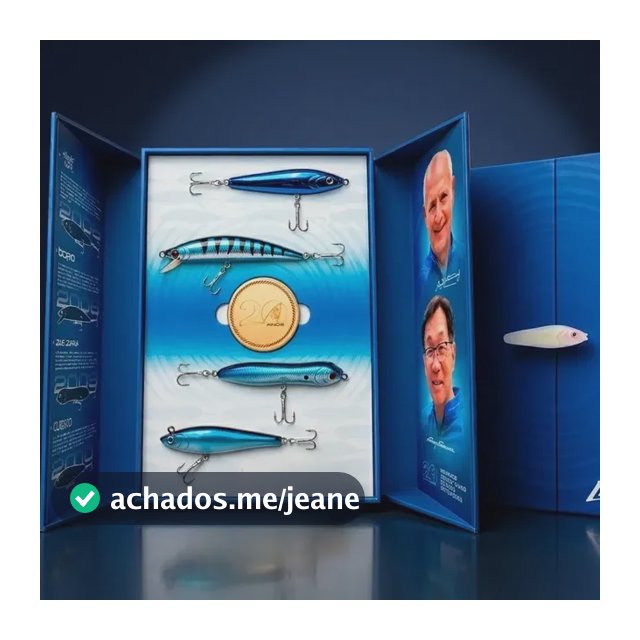 Kit Lucky 20 Anos Edição Limitada Box Colecionável Azul 10