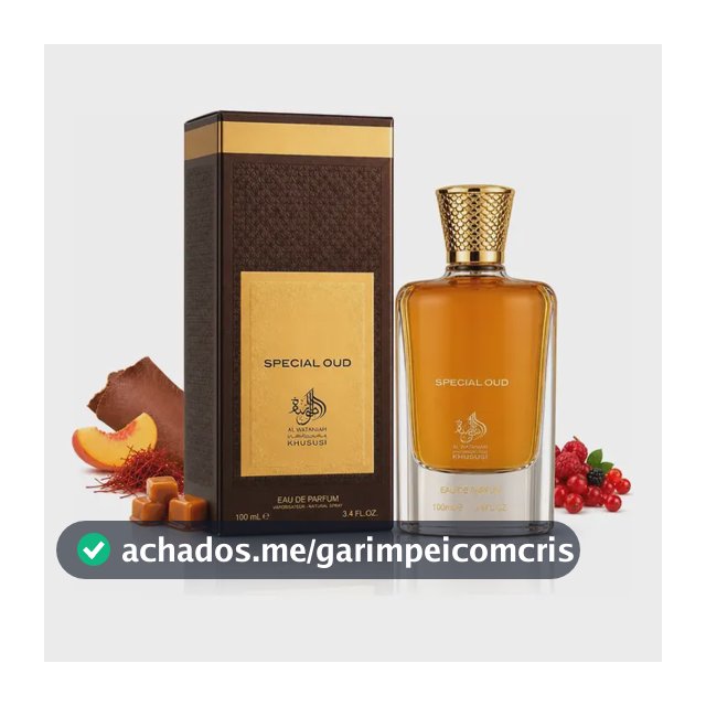 Perfume Árabe Special Oud Al Wataniah Unisex 100 Ml Original