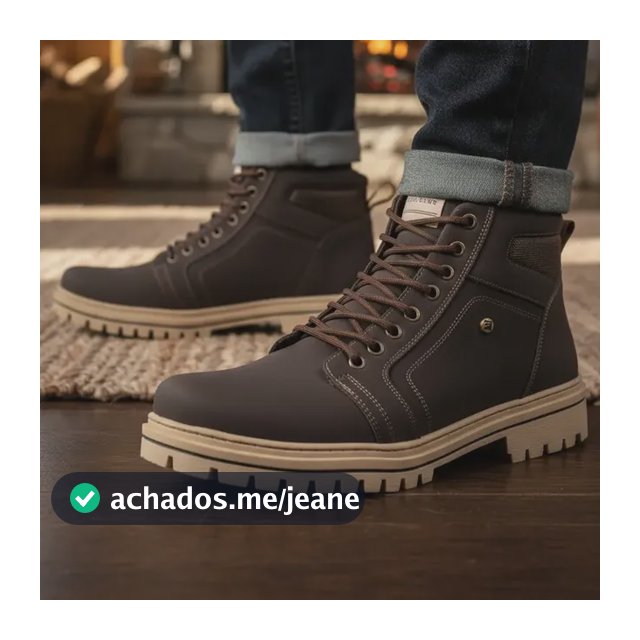 Bota Coturno Urbano Casual Ferraroni