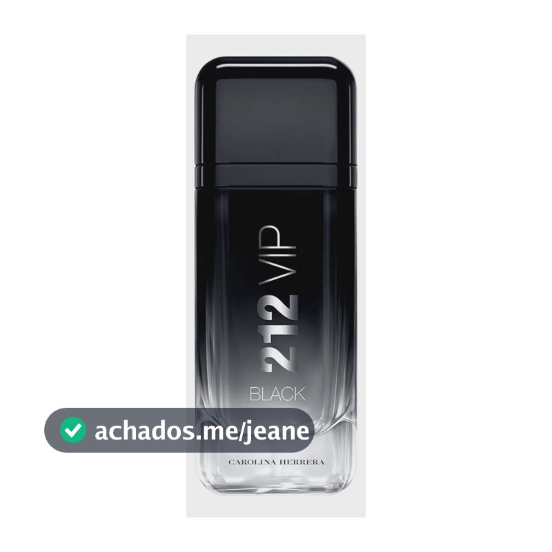 212 Vip Black Carolina Herrera Eau De Parfum - Perfume Masculino 100ml Única