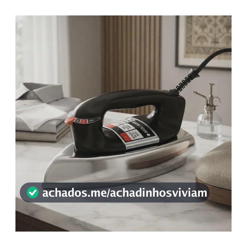 Ferro A Seco Black+decker cor preto prateado Vfa1110tm2