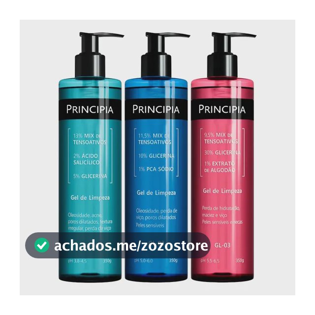 Principia Kit Trio Limpeza Facial Personalizada