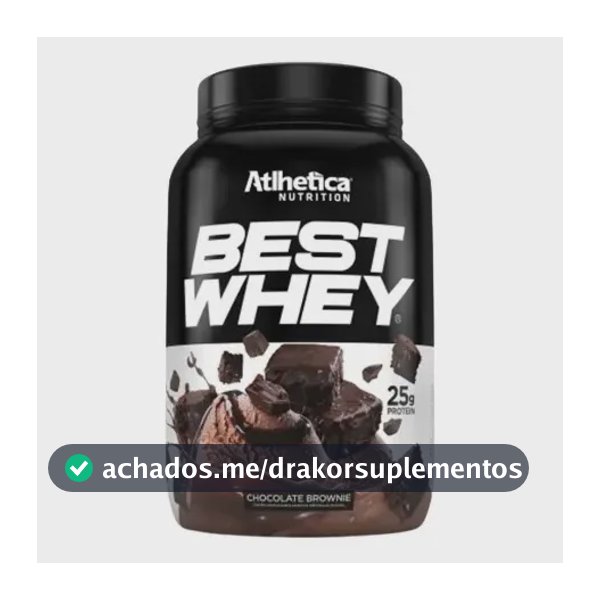 Best Whey 900g Todos Sabores - Atlhetica Nutrition