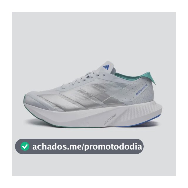 Tênis Masculino Adizero Drive Rc M adidas Azul Liso 41 Br