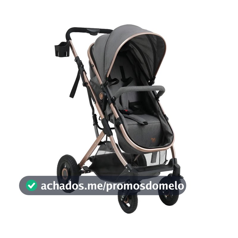 Carrinho Passeio Bebê Moisés Reversível Elysian Cz Maxi Baby