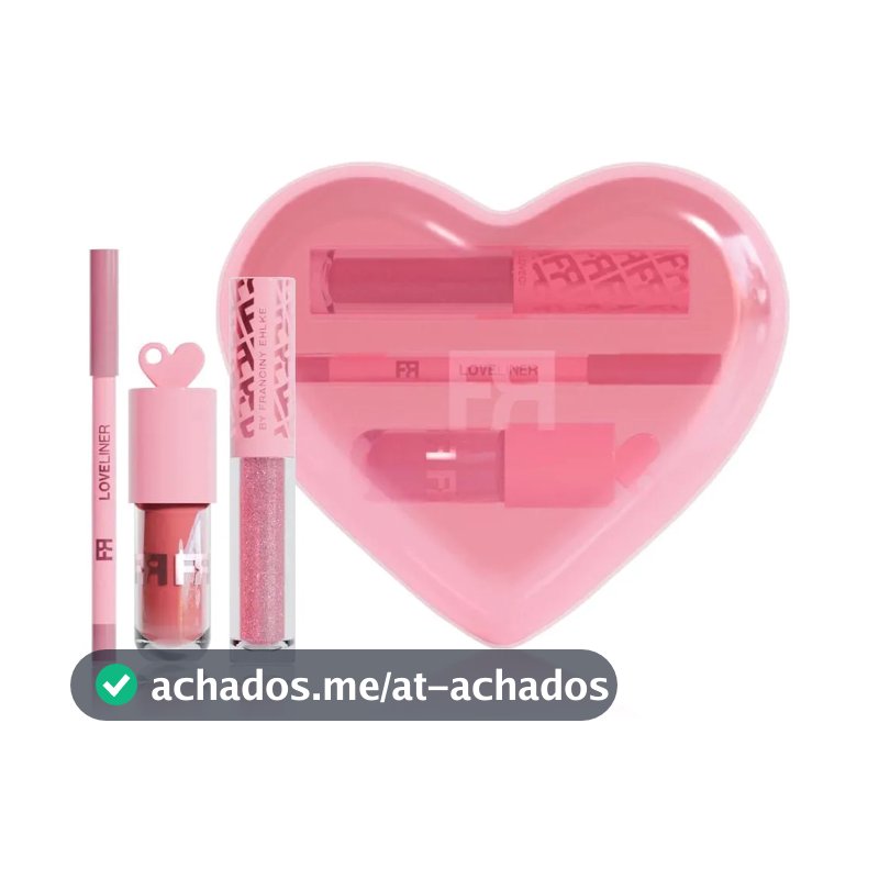 Kit Fran By Franciny Ehlke Kit Love Gloss Lapis Labial 9,7g
