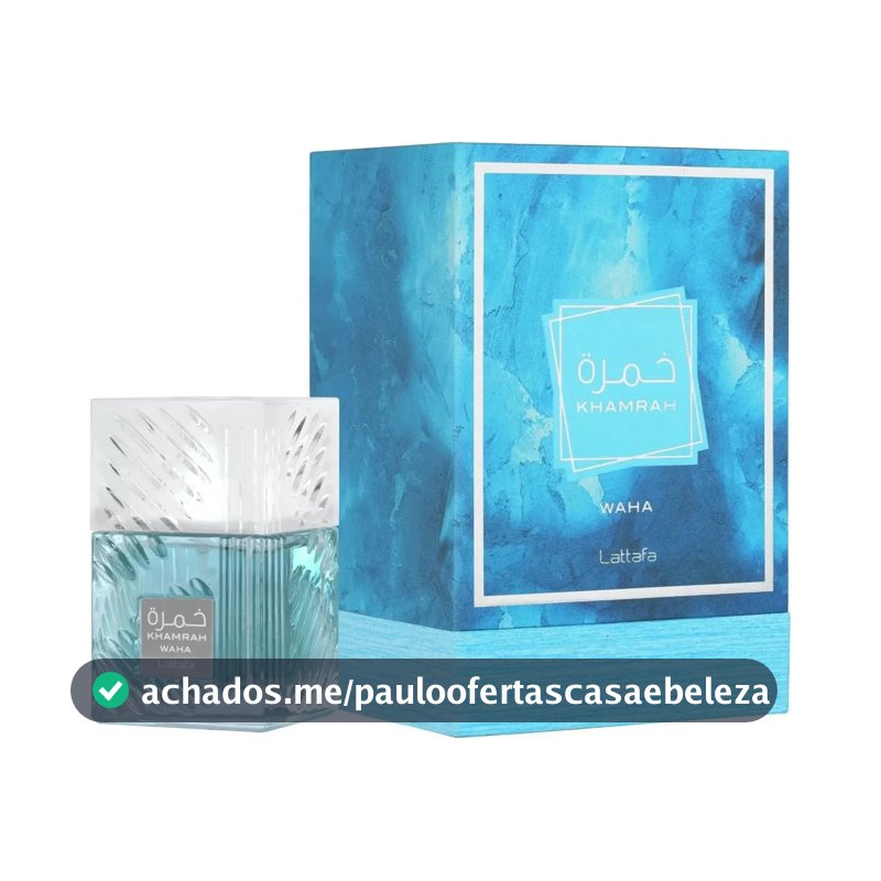 perfume unissex Lattafa Khamrah Waha 100ml