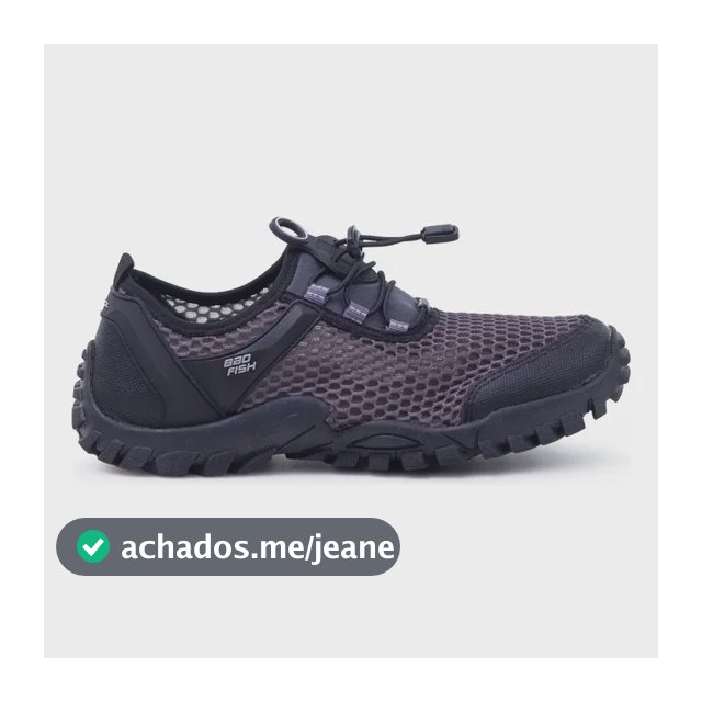 Tenis Track Seca Rápido Ideal Para Pesaca Esportiva Trilha