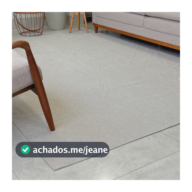 Tapete 3,00x2,00 Moderno Antiderrapante Sala + Brinde 3 M 2 M Bege