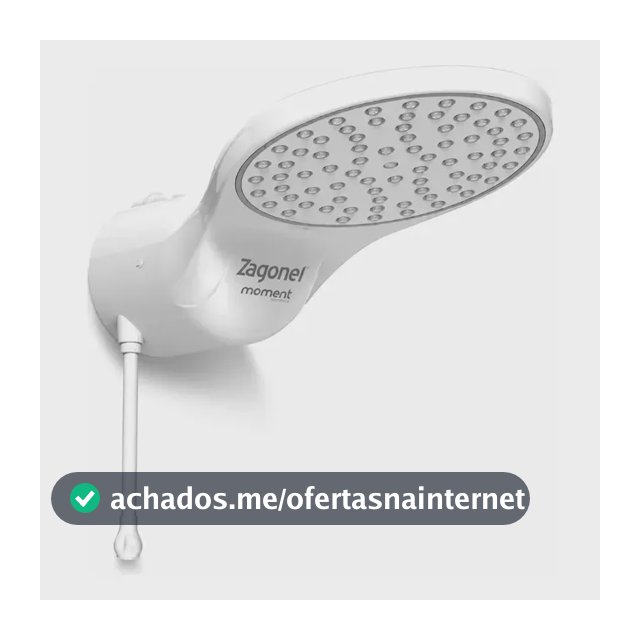 Chuveiro Eletrônico Zagonel Moment 7500W Branco