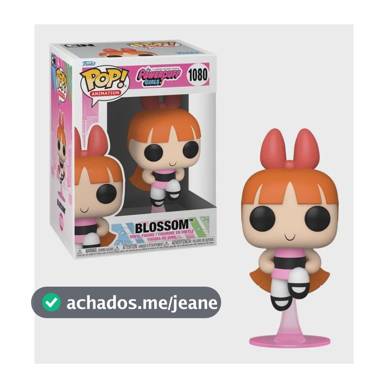 Boneco Funko Pop! Cn - As Meninas Superpoderosas - Florzinha