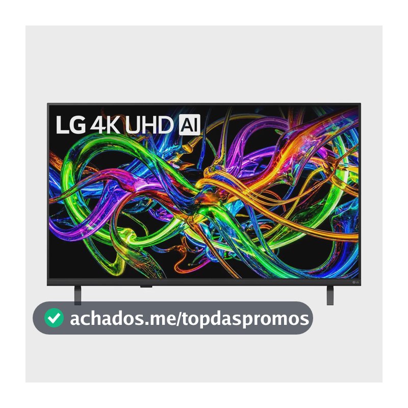 Smart TV LG LED 75" 75NU855 4K Ultra HD NANO AI Magic Webos 26 HDR10 Bluetooth Wi-Fi Google Cast