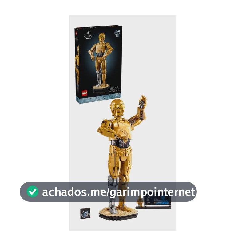 Lego Star Wars C-3po - Droide Montável 75398
