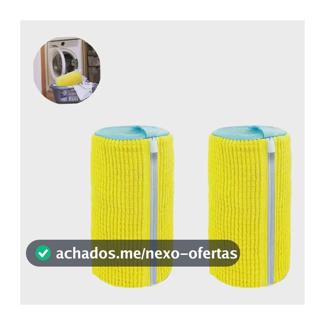 Kit 2 Saco Para Lavar Sapatos Na Máquina De Lavar Prático Kit 2 Aleatoria