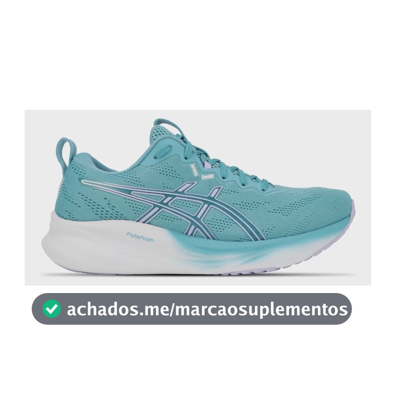 Tênis Feminino Gel-pulse 16 Azul/roxo Asics Azul Liso 37 Br