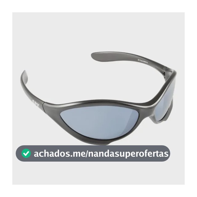 Óculos De Sol Spy 45 - Twist Preto Lente Cinza Espelhada