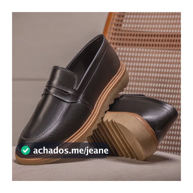 Mocassim  Masculino Casual Luxo Confortável Oxford Loafer