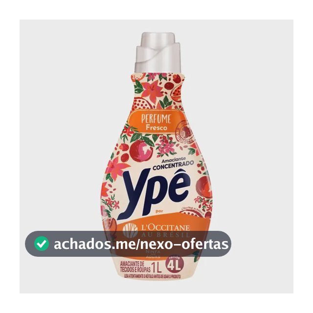 Amaciante Concentrado Ypê Loccitane Ninfa 1l
