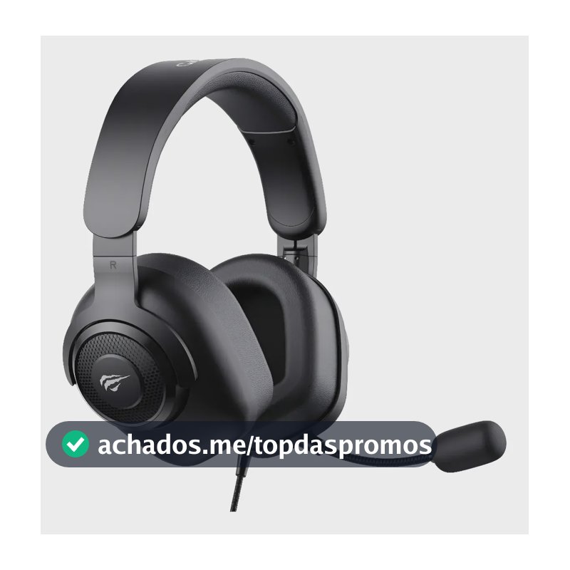 Fone De Ouvido Gamer Havit H2230d Preto P2/p3/usb-c Preto