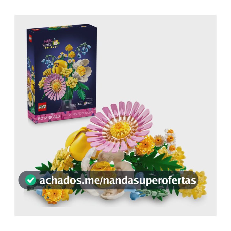 Buquê de raios de sol LEGO® Botanicals 10347