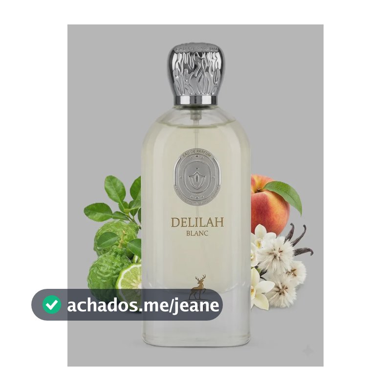 Perfume Arabe Delilah Blanc Maison Alhambra 100 Ml Original