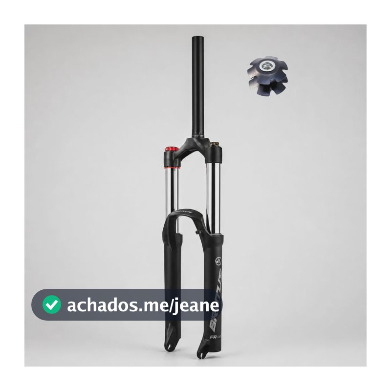 Suspensão Garfo Aro 26 Mtb Absolute Brutus Fr Pro 150mm Grau Preto