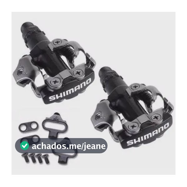 Pedal Clip Bike Mtb Shimano Pd-m520 Original Frete Grátis Preto