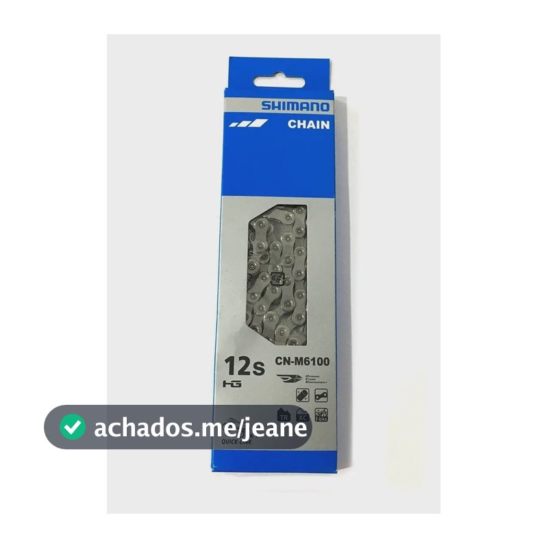 Corrente Shimano Deore Cn-m6100 126 Links 12v C/ Quick Link