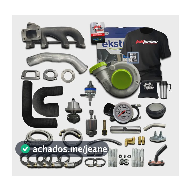 Kit Turbo Vw Ap Mi C/ar Dir  C/turbina Ekstron Apl 240 42x48