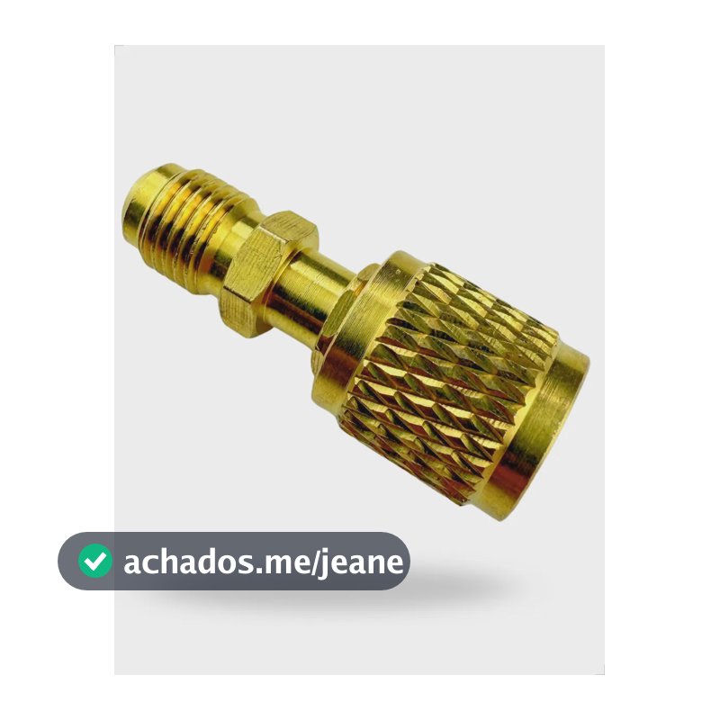 Adaptador Mangueira Manifold Gas R22 Para R410a 1/4x5/16