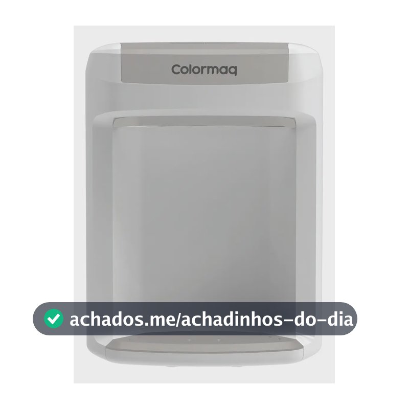 Purificador De Água Colormaq Eletrônico Cor Branco