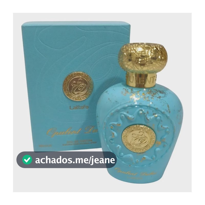 Perfume Opulent Dubai Lattafa Eau De Parfum 100 Ml Edp Arabe