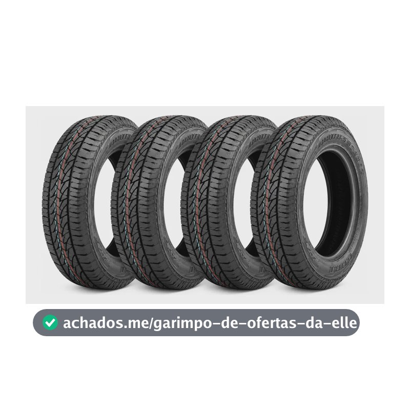 Kit 4 Pneus 205/55r16 Bridgestone Dueler At Revo2 91h Aro 16 H