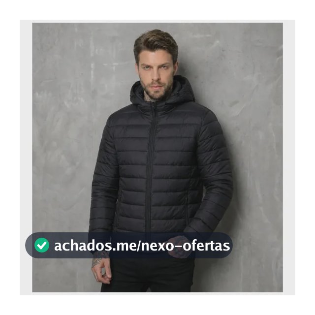 Jaqueta Puffer De Frio  Blusa Impermeável Inverno Intenso