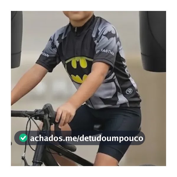 Bermuda Ciclismo Infantil Kids Forro Espuma Unissex Bike Mtb