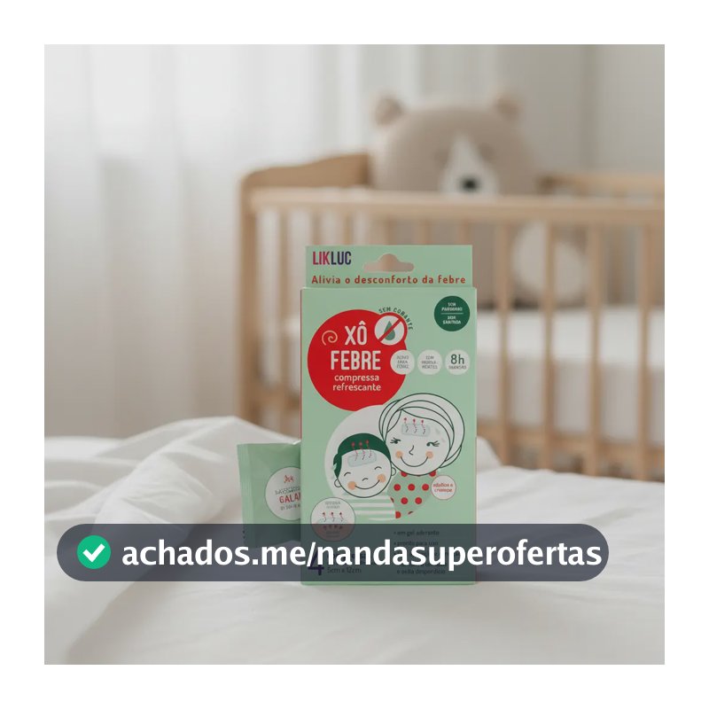 Xo Compressa Refrescante 4 Unidades