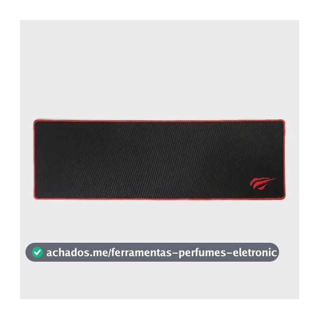 Mouse Pad gamer Havit Gamer HV-MP830 de borracha e tecido Magic Eagle 30cm x 90cm x 3mm preto