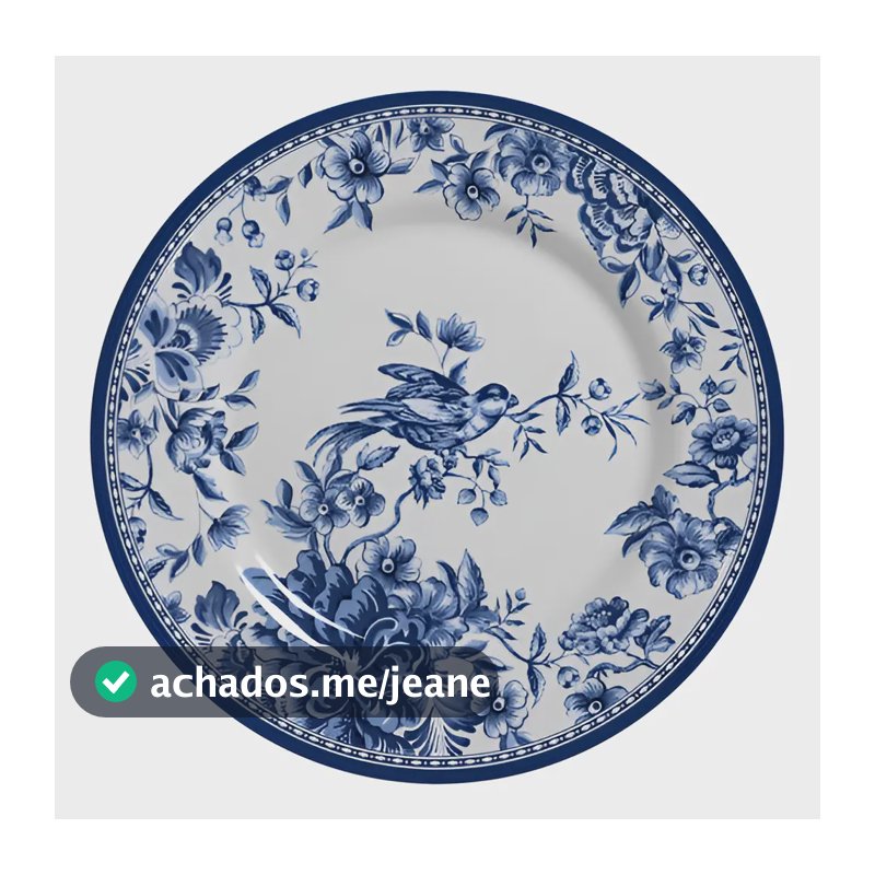 Conjunto de Pratos Sobremesa Chinese Garden Alleanza