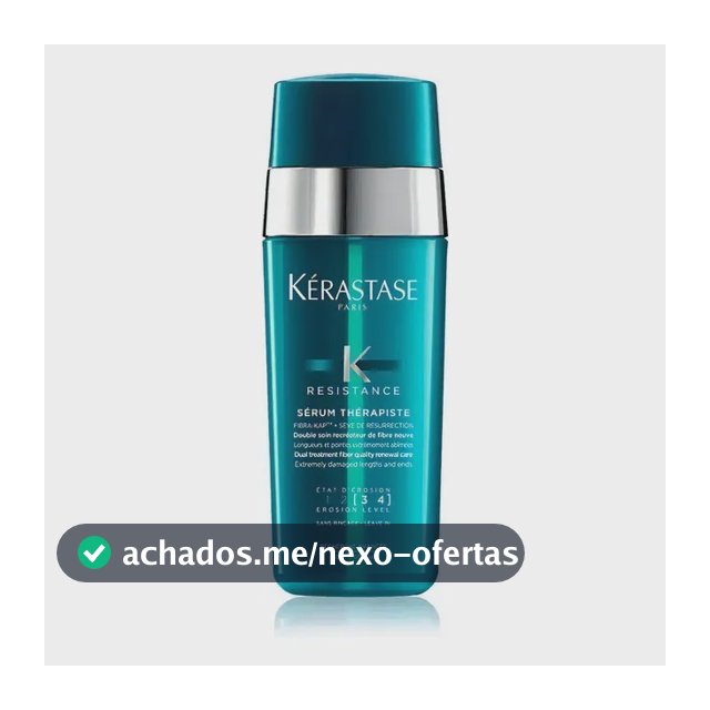 Sérum Capilar Reparador para Cabelos Danificados e Pontas Duplas com Proteção Térmica até 230°C e Sève de Résurrection Kérastase Résistance Thérapiste 30ml