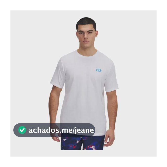 Camiseta De Treino Under Armour Outdoor Map Masculina