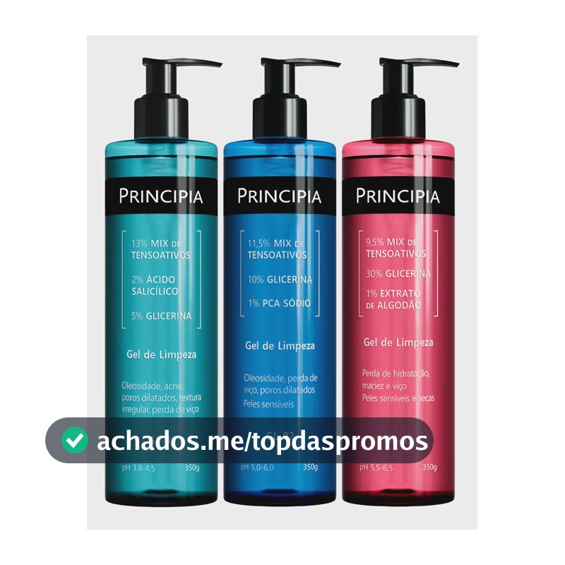 Principia Kit Trio Limpeza Facial Personalizada