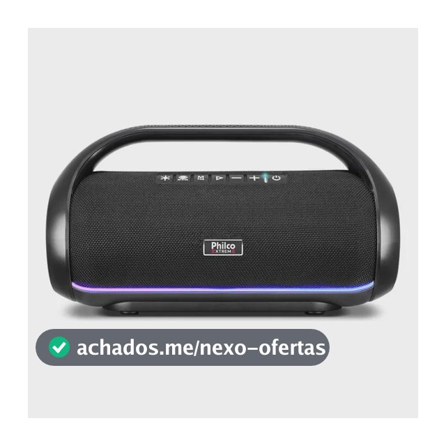 Caixa de Som Speaker Philco Extreme 220W PBS220BT