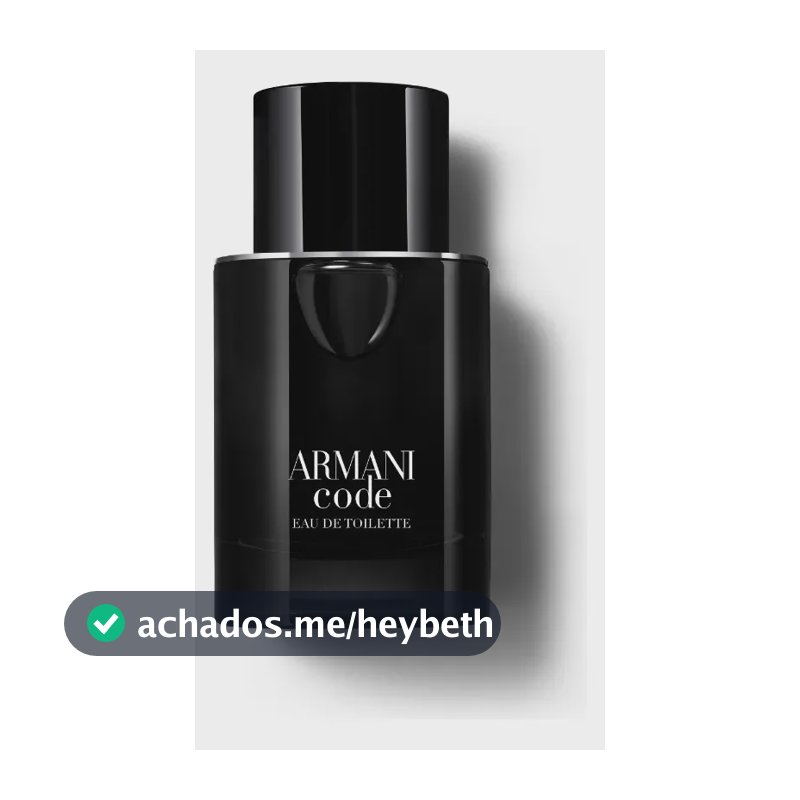 Armani Beauty Perfume Masculino Armani Code Eau de Toilette, Refilável 50ml