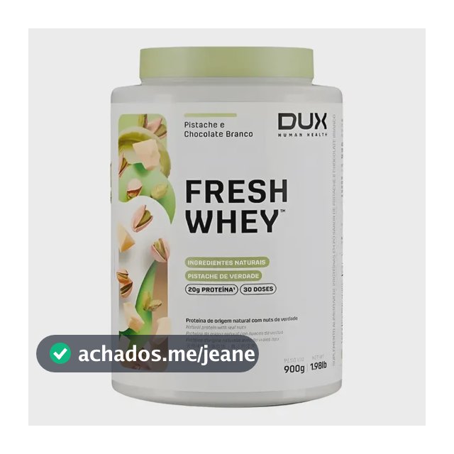Dux Nutrition Freshwhey Carboidratos Fresh Whey Pistache Pistache E Chocolate Branco