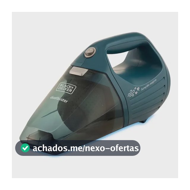 Aspirador de Pó Portátil Black+Decker 1200W APS1200PET