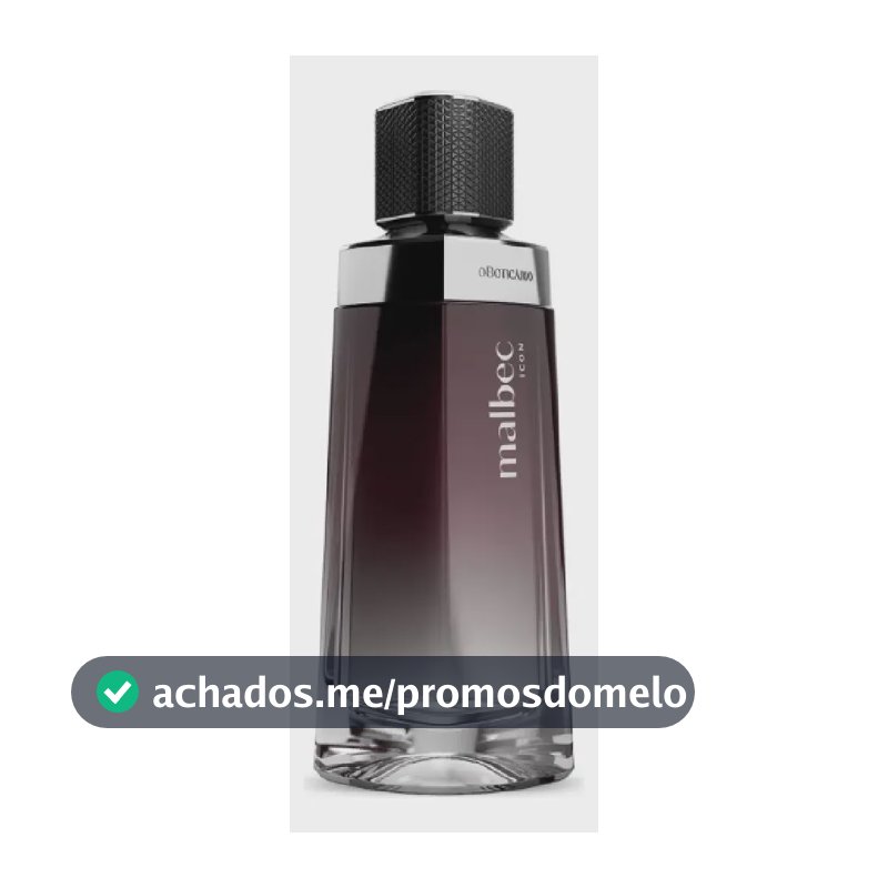 Colônia Malbec Icon 100ml - O Boticário Masculino
