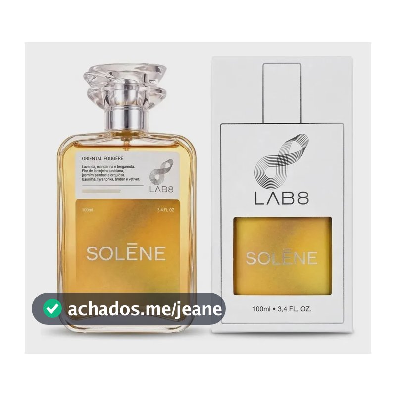 Perfume Solène Linha Deo Parfum 100ml